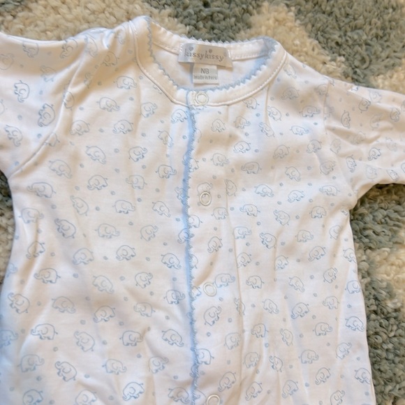 NWOT Kissy Kissy Blue Ele-fun Footie - Picture 4 of 4